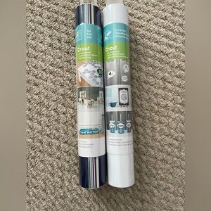 2 Brand New Cricut Vinyl Rolls